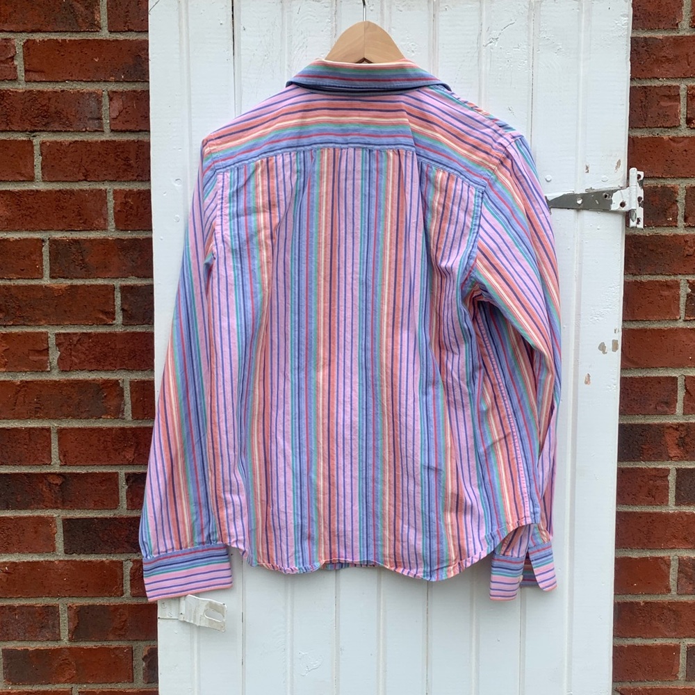 Ralph Lauren Women’s Multicolor Striped Shirt - Picture 2 of 4